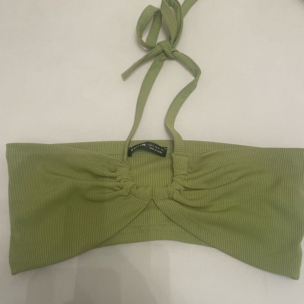 Shein shoulder halter top